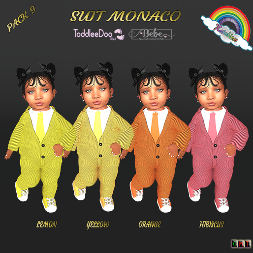 ((RBS)) Suit Monaco Pack 9 [TD & BEBE] 