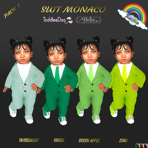 ((RBS)) Suit Monaco Pack 7  [TD & BEBE] 