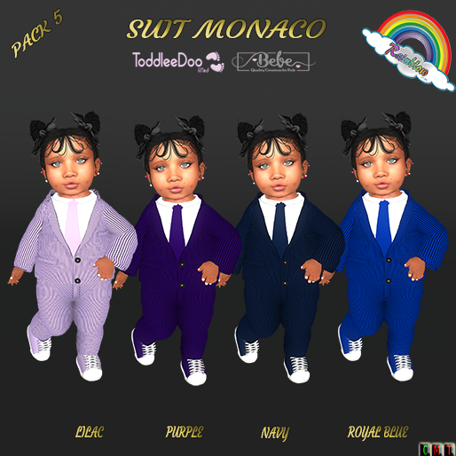 ((RBS)) Suit Monaco Pack 5  [TD & BEBE] 