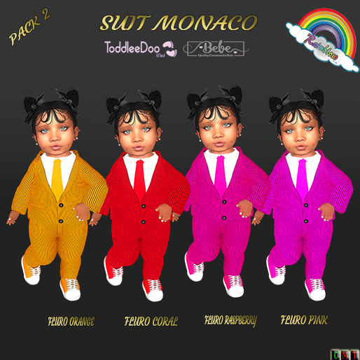 ((RBS)) Suit Monaco Pack 2  [TD & BEBE] 