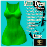 [R39] MTD Dress-Lime