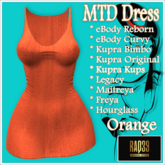 [R39] MTD Dress-Orange