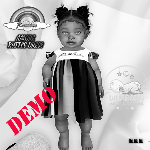 ((RBS)) Amore Ruffle Dress  -  LullaBeebs  *DEMO