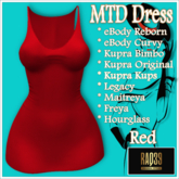 [R39] MTD Dress-Red