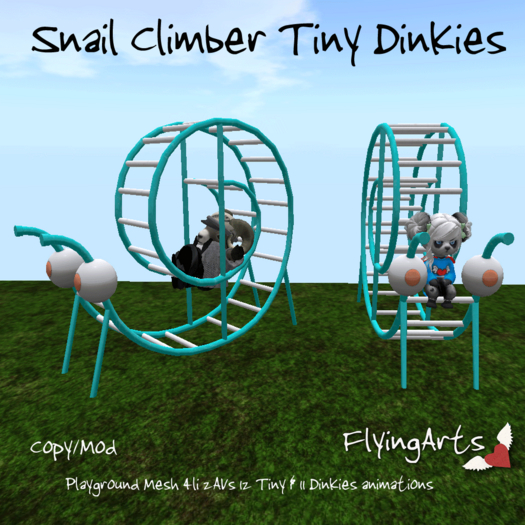 !FA! Snail Climber Tiny Dinkies