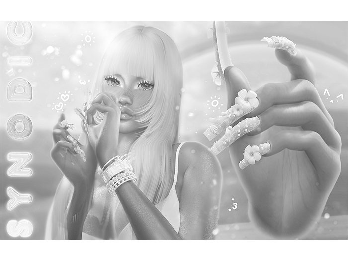 Synodic. //  Plumeria Nails DEMO