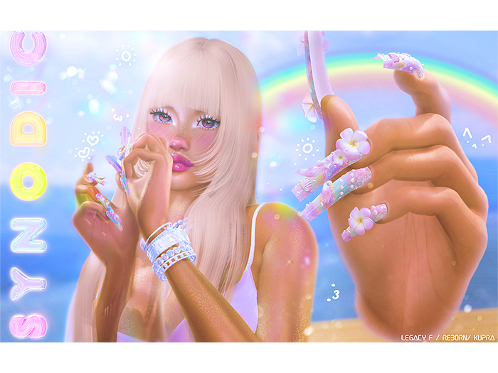 Synodic. //  Plumeria Nails