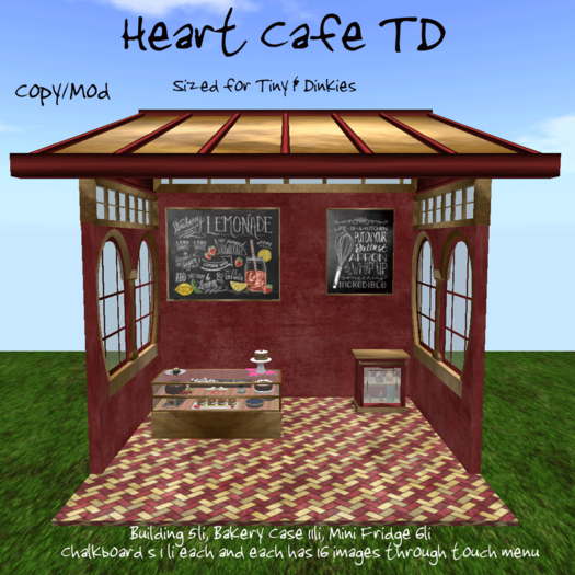 !FA! Heart Cafe Tiny Dinkies