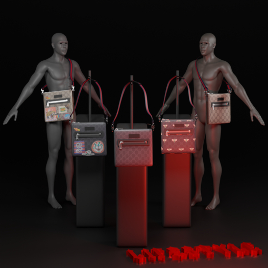 #LS# Courrier Messenger Bags FATPACK