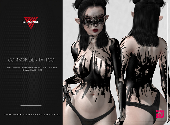 GERMINAL - COMMANDER  TATTOO