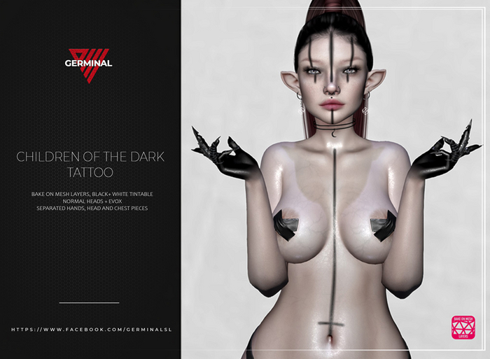 GERMINAL - CHILDREN OF THE DARK  bom set