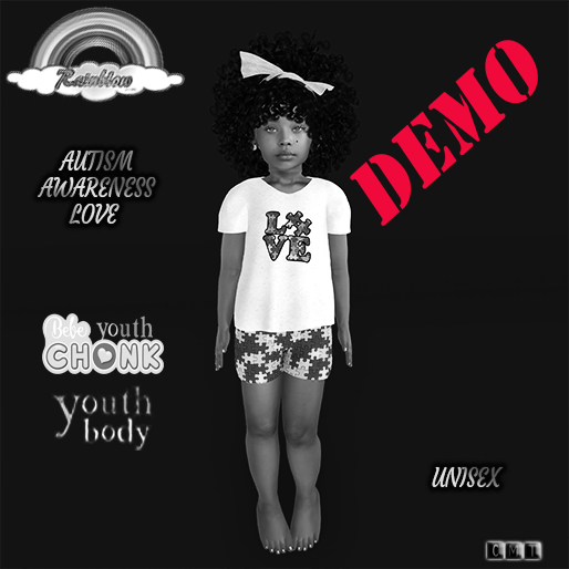 ((RBS)) autism awareness love - YOUTH  *DEMO*