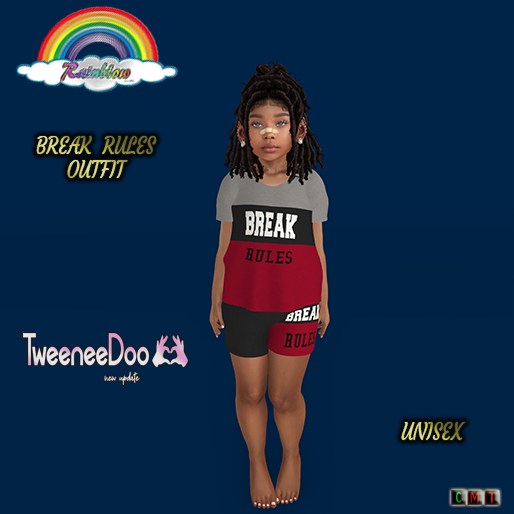 ((RBS)) BREAK  RULES OUTFIT - {TWEENEEDOO} 