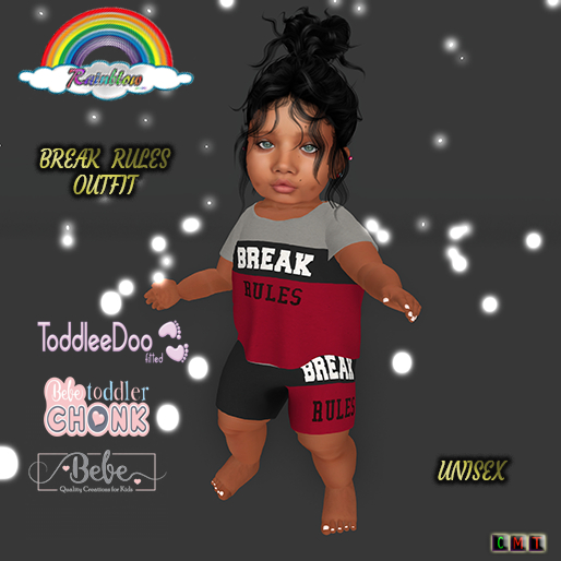 ((RBS)) BREAK  RULES OUTFIT   - (TD AND BEBE AND CHONK) 