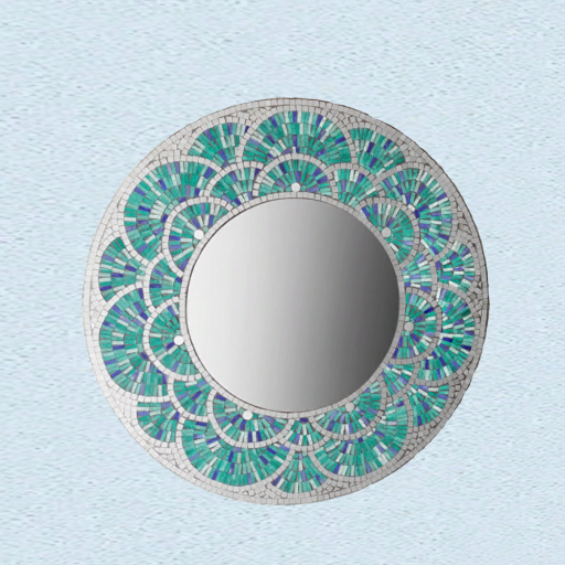 Peacock Mirror 