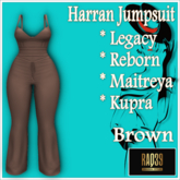 [R39] Harran Jumpsuit-Brown