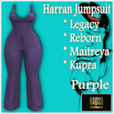 [R39] Harran Jumpsuit-Purple