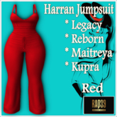 [R39] Harran Jumpsuit-Red