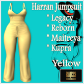 [R39] Harran Jumpsuit-Yellow