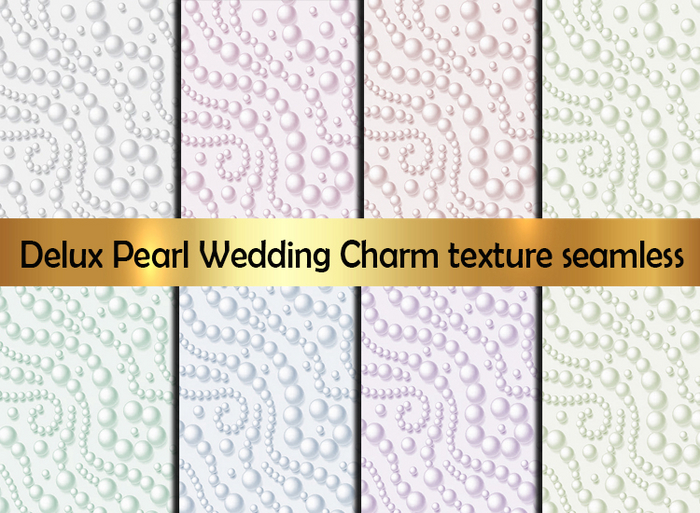 Delux Pearl Wedding Charm texture seamless