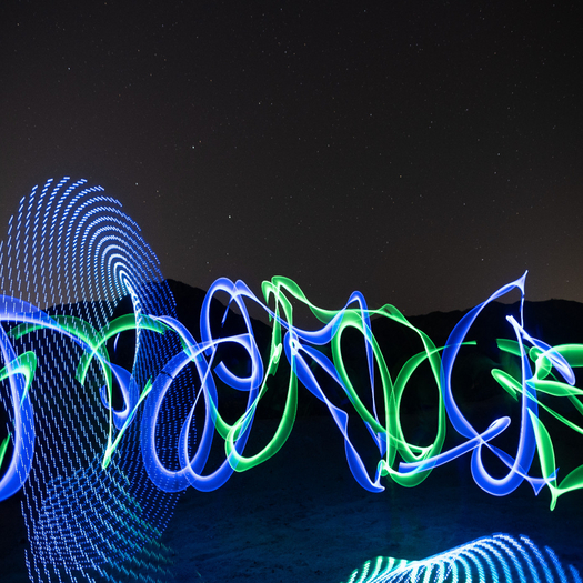 Blue Green Lines