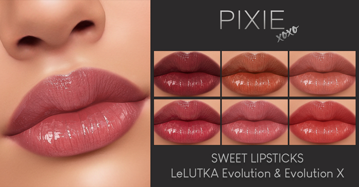 PIXIE - SWEET LIPSTICKS (LELUTKA EVOLUTION & EVOLUTION X)