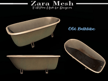 ZM - Furniture - Old Bathtube - FULL PERM MESH