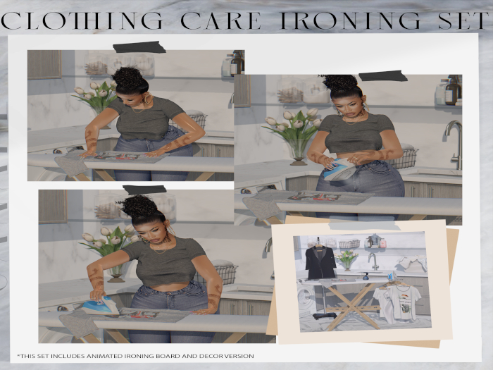 [Canape] Clothing Care Ironing Set 