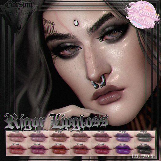- Gorsimi - Rigor Lipgloss (LEL EVO // EVOX) UNPACK