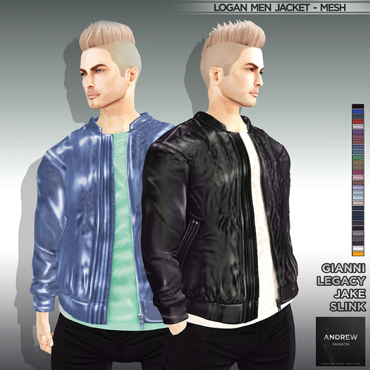 ::AF:: Logan Men Jacket [MESH]