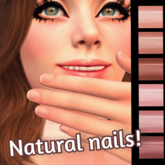 Natural nails - Legacy & Reborn - MESH/RIGGED - UPDATED TEXTURE 