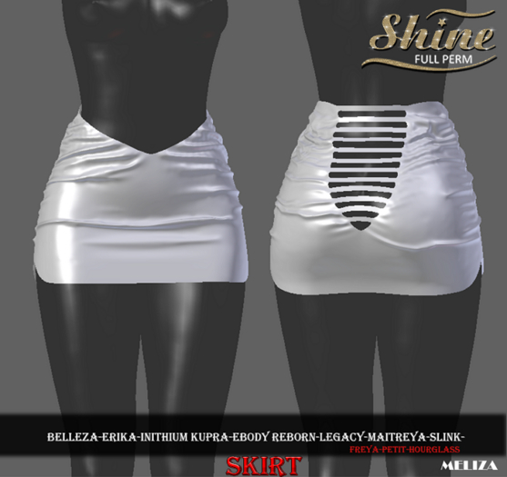 [SHINE FULL PERM]   SKIRT MELIZA