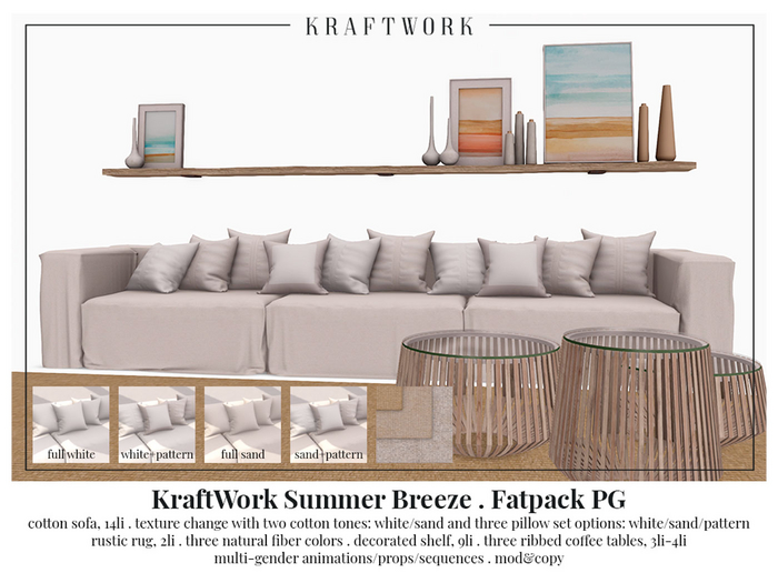 KraftWork Summer Breeze . Fatpack PG (Add Me)