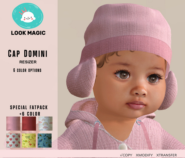 [look Magic] Cap Domini brown_LullaB/TD (add )
