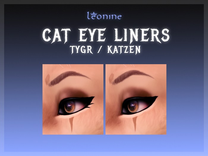 (L) Cat Eye Liner