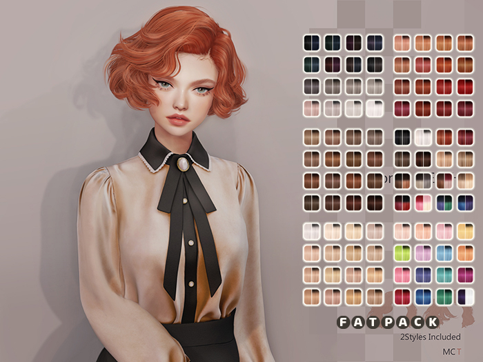 [monso] Beth Hair /Fatpack