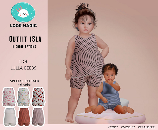 [Look Magic] Outfit Isla Blue _LullaB (add)