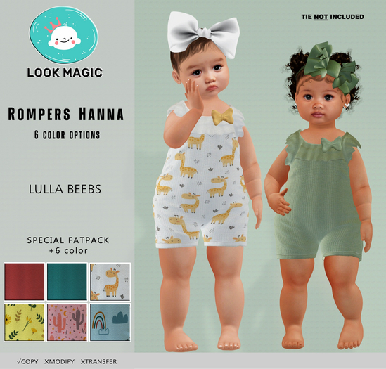 [LOOK MAGIC] Rompers Hanna_LullaB(Fatpack)(add )