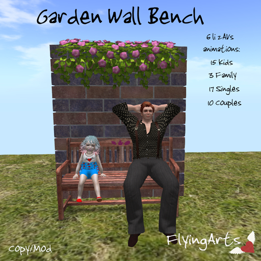 !FA! Garden Wall Bench