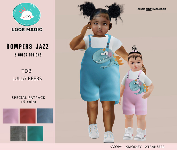 [LOOK MAGIC] Rompers Jazz blue_LullaB (add)