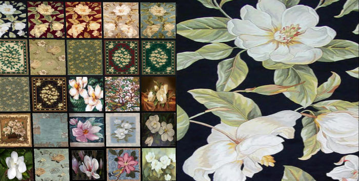 CST Magnolia rug textures