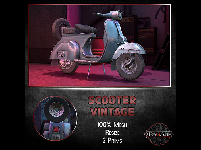 [Pagan]  Scooter Vintage