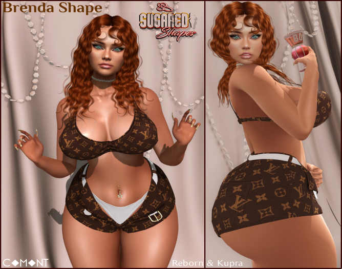 SUGARED Brenda Shape {LeLUTKA Avalon}