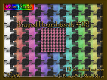 Frayed Houndstooth #02 Seamless Texture Set