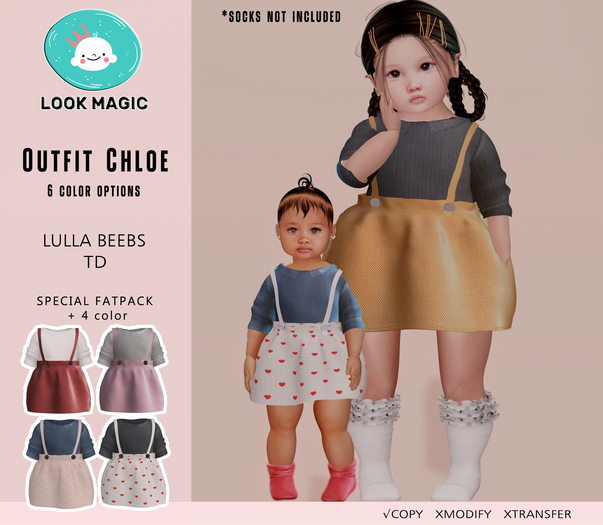 [Look Magic] Outfit Chloe_TD (Fatpack)(add )