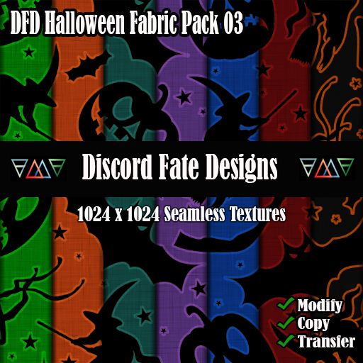 DFD - Halloween Fabrics Pack 03