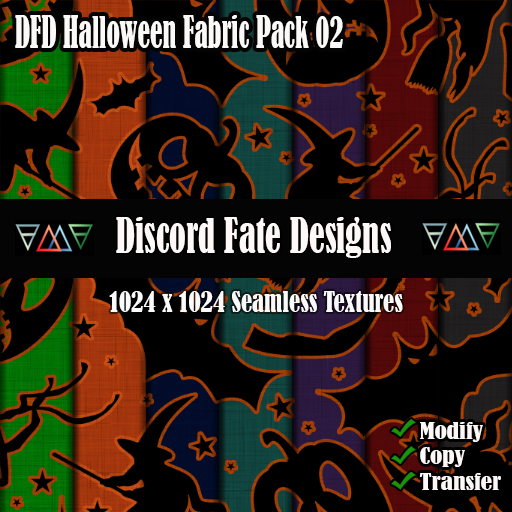 DFD - Halloween Fabrics Pack 02
