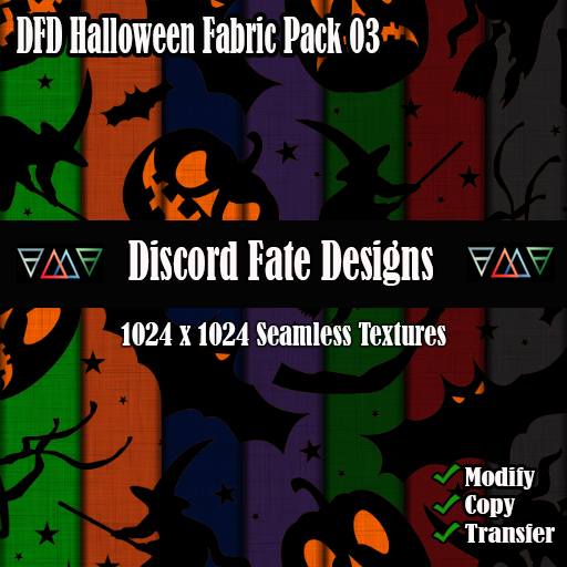 DFD - Halloween Fabrics Pack 01 