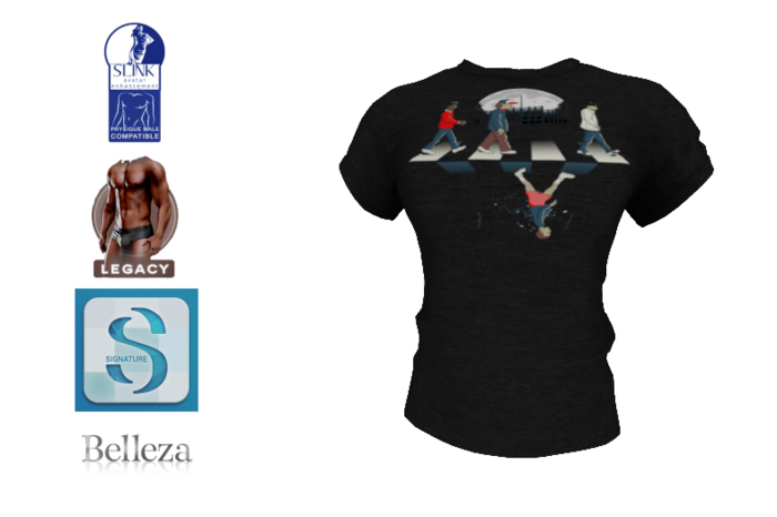 Upsidedown Abby Rd. Classic Tee