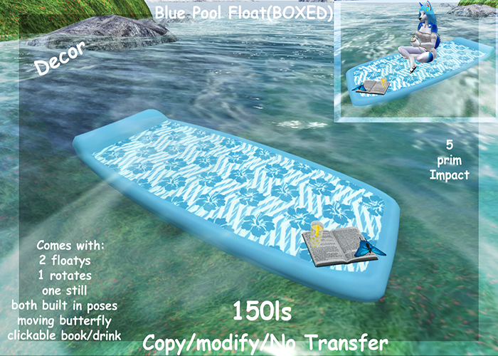 Blue Pool Float(BOXED)